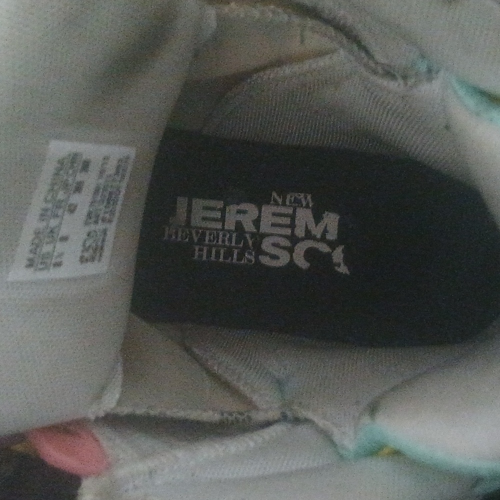 Jeremy Scott x Adidas Multicolor High-Top Sneakers - Picture 6 of 6